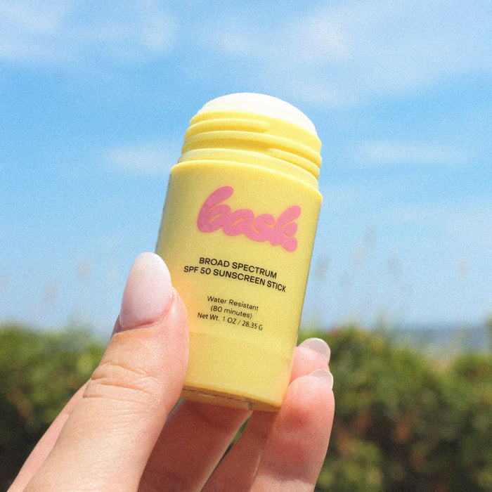 Lifestyle image of Sunscreen Stick - Fragrance Free SPF 50 variant: Default Title