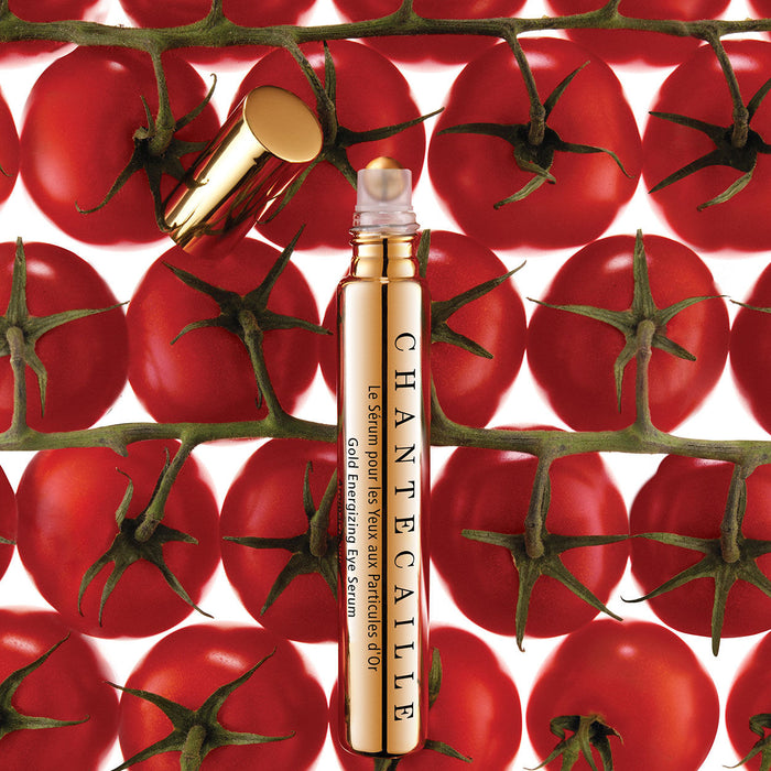 Lifestyle image of Chantecaille Gold Energizing Eye Serum