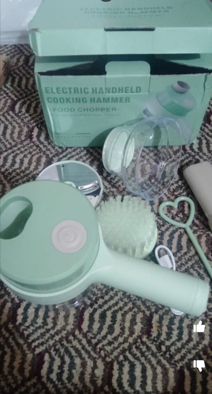 4-in-1 Wireless Handheld Vegetable Cutter & Meat Mincer