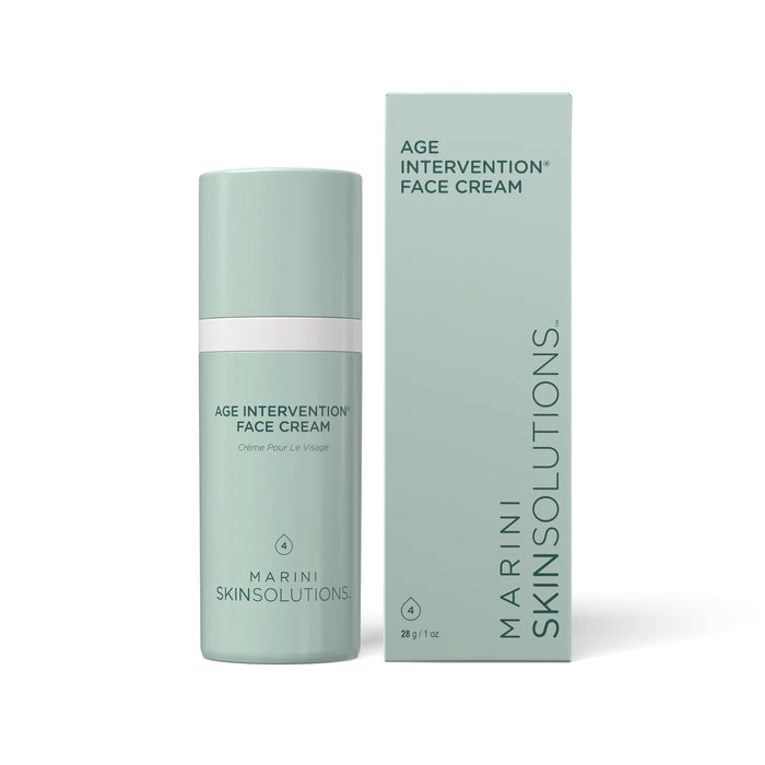 Image of a closed Marini SkinSolutions Age Intervention Face Cream