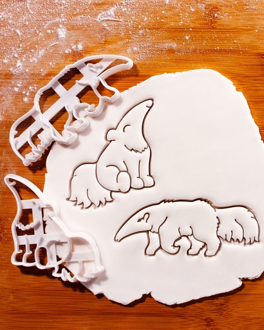 Anteater Set (Realistic & Cute)