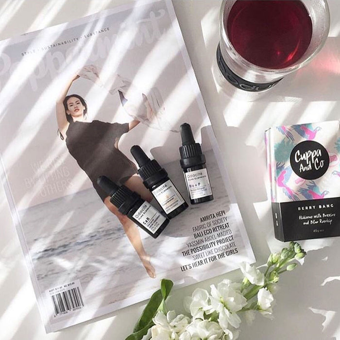 Lifestyle image of Odacité Apricot Palmarosa Serum Concentrate
