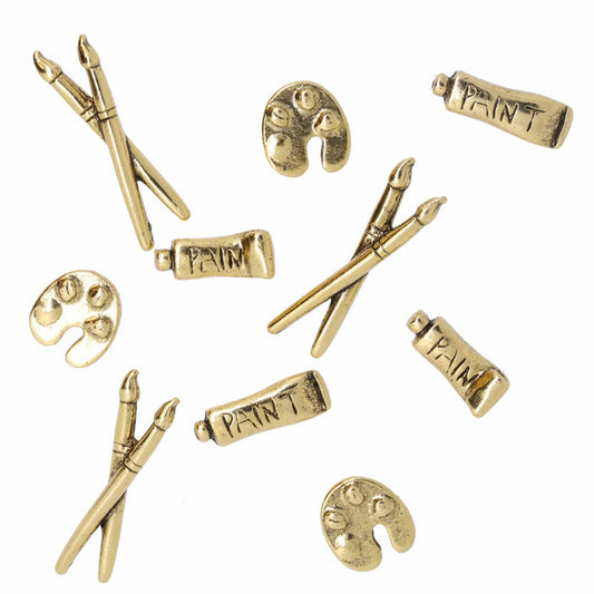 Art Tools Pushpins | lapelpinplanet