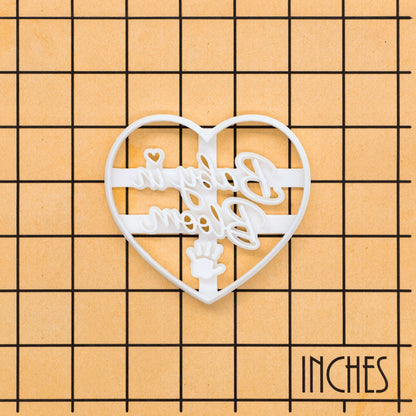 Baby in Bloom (Heart Outline)