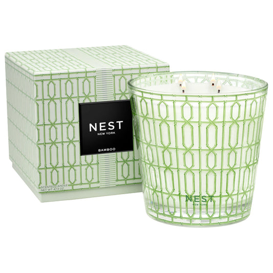 Nest Bamboo Decorative Candle variant: 47.3 oz (Luxury) main image
