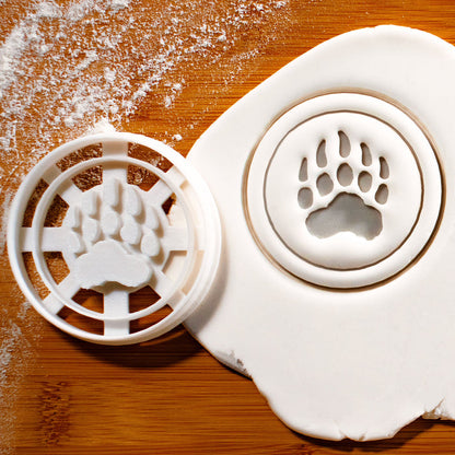 Bear Single Paw Print Cookie Cutter