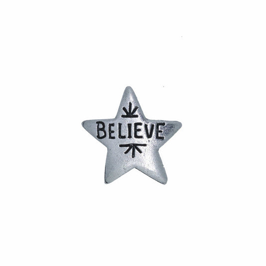 Believe Star Lapel Pin