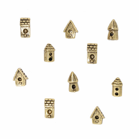 Birdhouses Pushpins | lapelpinplanet
