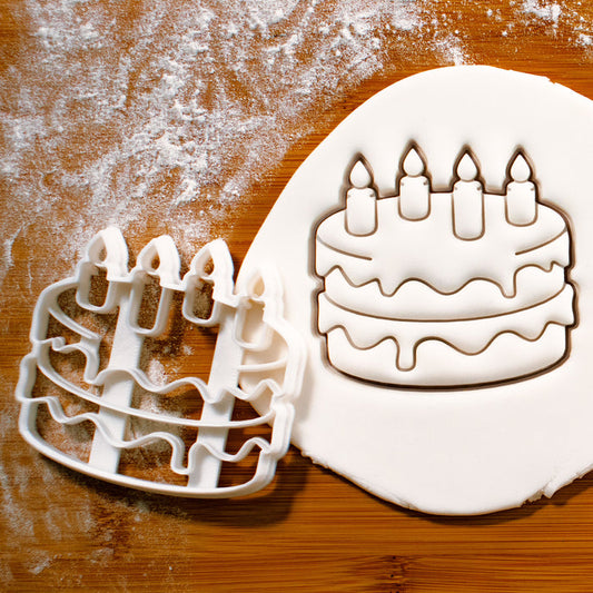 Birthday Cake Cookie Cutter