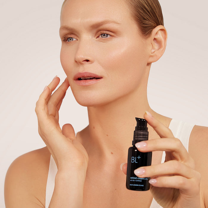 Model image of Blue Lagoon Skincare BL+ Retinol Cream 0.3%