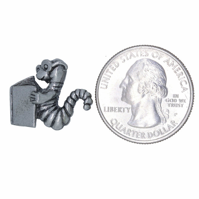 Bookworm Lapel Pin