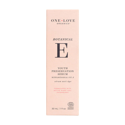 Image of the One Love Organics Botanical E Youth Preservation Serum variant: 1 fl oz box