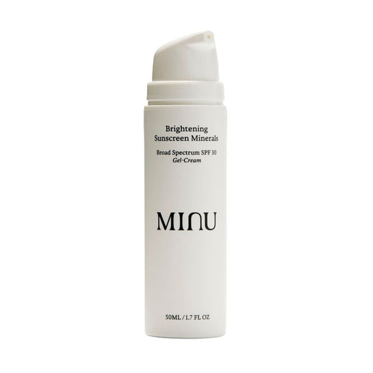 Minu Brightening Sunscreen Minerals Broad Spectrum Gel-Cream SPF 30 main image