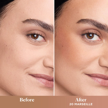 Before and after results of using   variant: Marseille