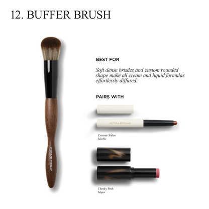 Information related to Victoria Beckham Beauty Buffer Brush