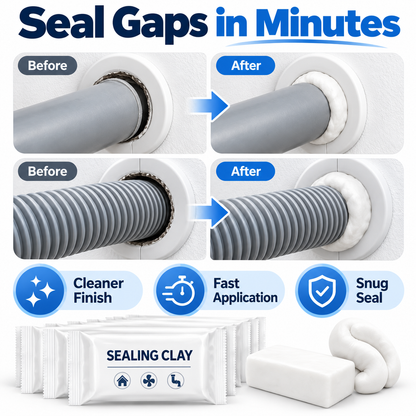 Quick-Fix Eco Waterproof Sealant Clay (10/20 Pcs) – Heavy-Duty Hole & Wall Repair Putty