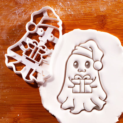 Christmas Ghost with Present