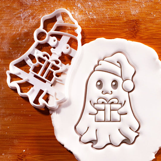 Christmas Ghost with Present