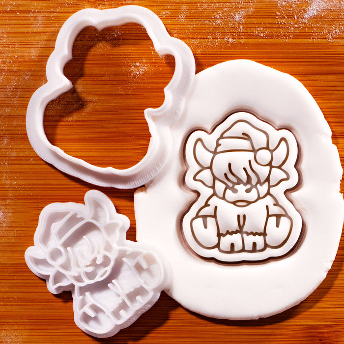 Christmas Highland Cow Body Mini Set