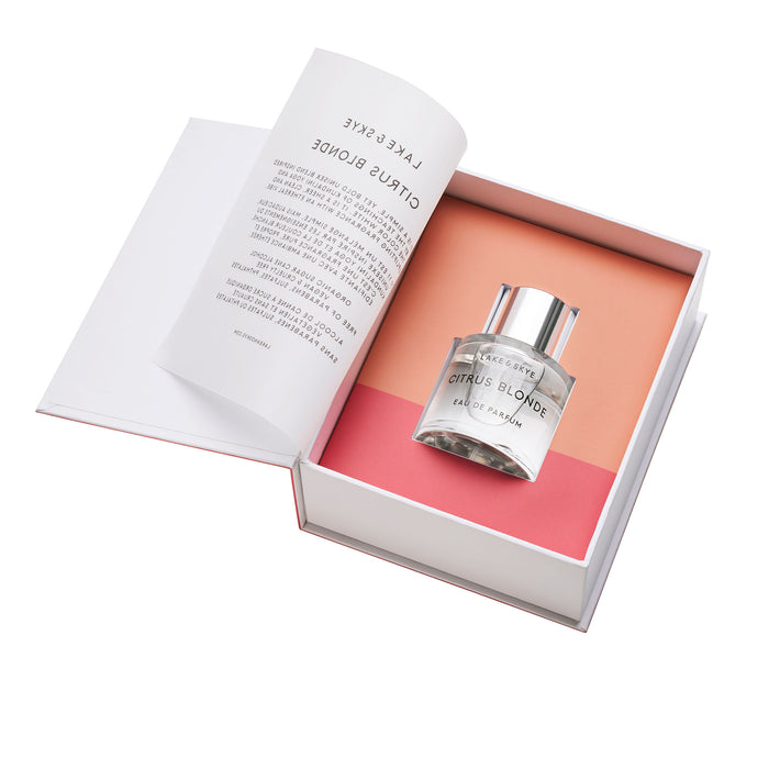 Image of the Lake & Skye Citrus Blonde Eau de Parfum variant: 1.7 fl oz box