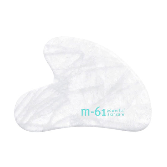 M-61 Clear Quartz Gua Sha main image