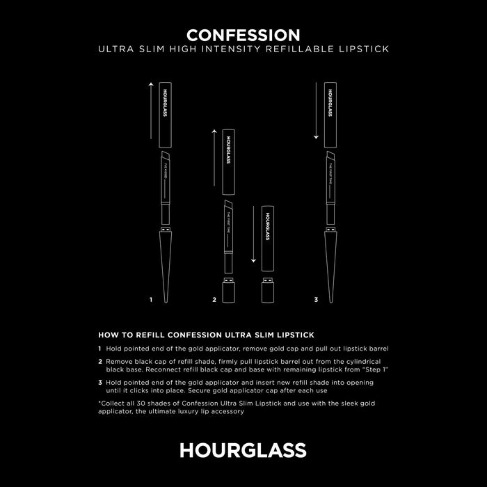 Information related to Hourglass Confession Ultra Slim High Intensity Lipstick Refill