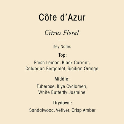 Information related to Oribe Cote d'Azur Incense