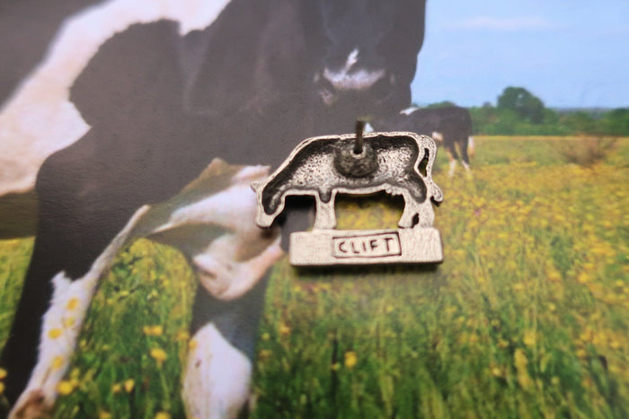 Cow Power Lapel Pin