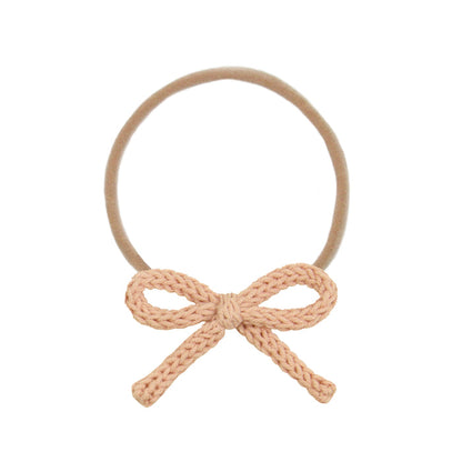 Crochet Bow - Butterscotch