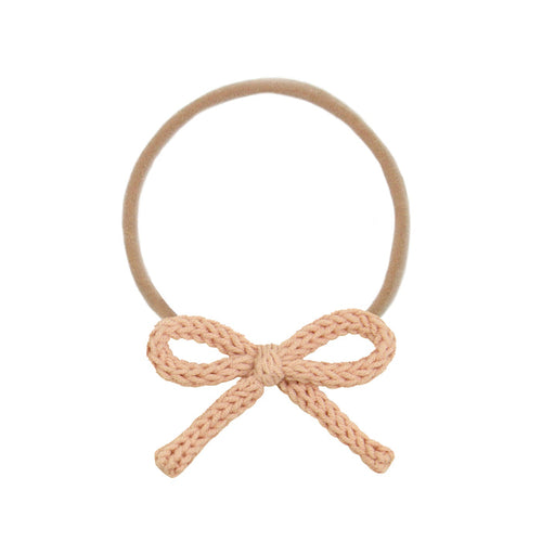 Crochet Bow - Butterscotch