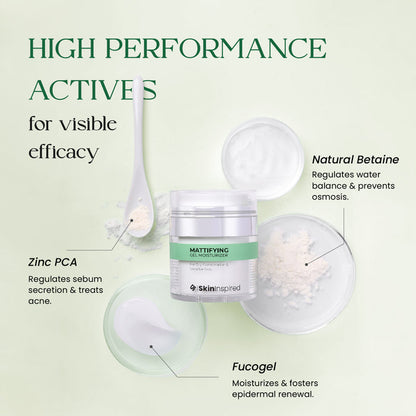 Ingredients Of SkinInspired Top Gel Based Moisturizer for Greasy Skin