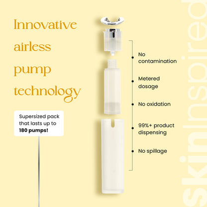 SkinInspired vitamin c serum bottle visual
