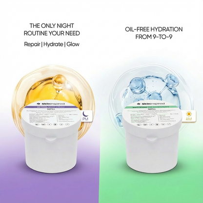Skininspired Retinol and Mattifying Refill Combo for dry skin