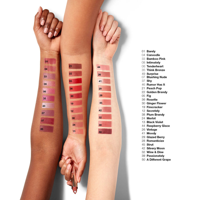 Group swatch image of Clinique Dramatically Different Lipstick Shaping Lip Colour
