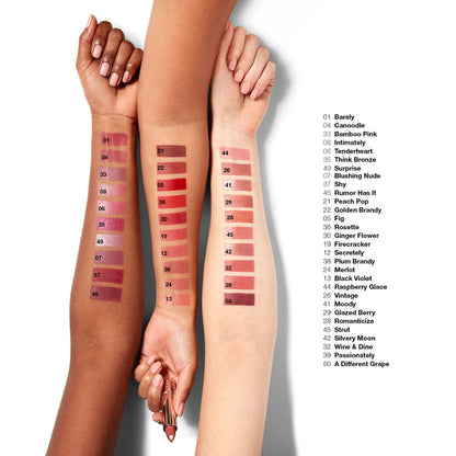 Group swatch image of Clinique Dramatically Different Lipstick Shaping Lip Colour