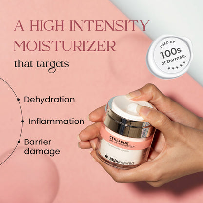 SkinInspired ceramide moisturizer benefits