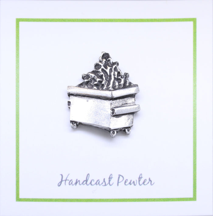 Dumpster Fire Lapel Pin | lapelpinplanet