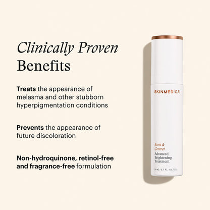 Information related to SkinMedica Even & Correct Advanced Brightening Treatment