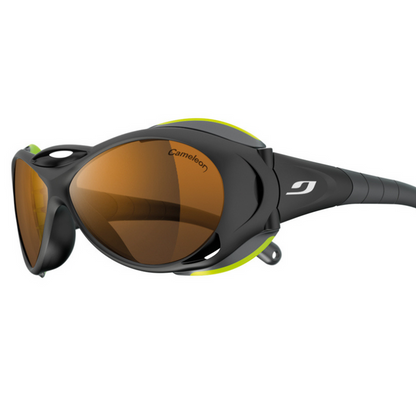 Explorer Side Shields (pair) - Black/Lime