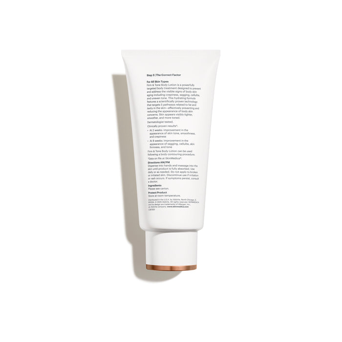 Back image of SkinMedica Firm & Tone Lotion for Body