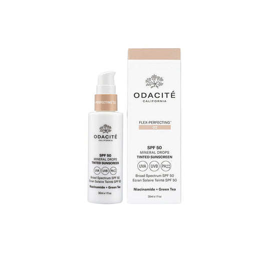 Odacité Flex-Perfecting Mineral Drops Tinted Sunscreen SPF 50 variant: 02 Light-Medium main image