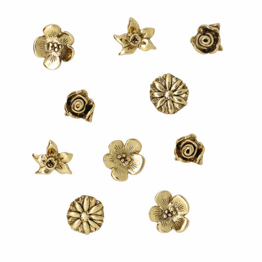 Flowers Pushpins | lapelpinplanet