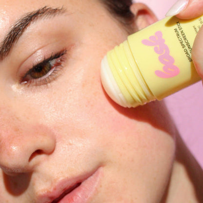 Model image of  Sunscreen Stick - Fragrance Free SPF 50 variant: Default Title