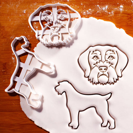 German Wirehaired Pointer Set (2pcs)