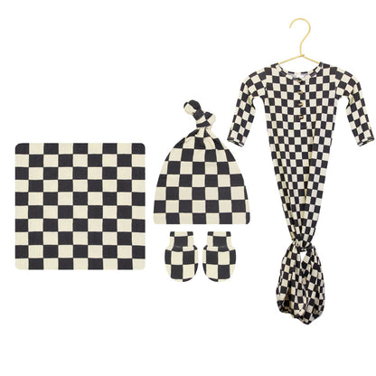 Gibson Newborn Hat Bundle (Gown)