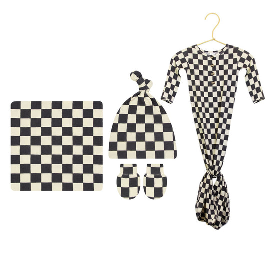 Gibson Newborn Hat Bundle (Gown)