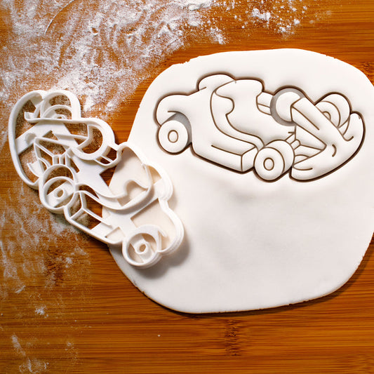 Go-Kart cookie cutter