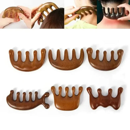 Gua Sha Massage Comb Wide Tooth Facial Massager for Head Face Scalp And Body Guasha Scraping Tool