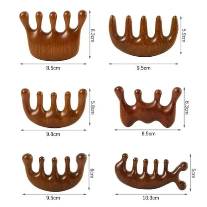 Gua Sha Massage Comb Wide Tooth Facial Massager for Head Face Scalp And Body Guasha Scraping Tool