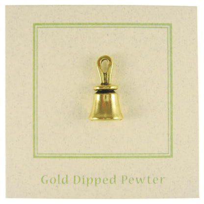 Handbell Gold Lapel Pin
